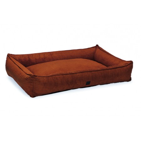 Designed by Lotte Ribbed - Hondenmand - Terracotta - 120x80x23 cm 120x80x23