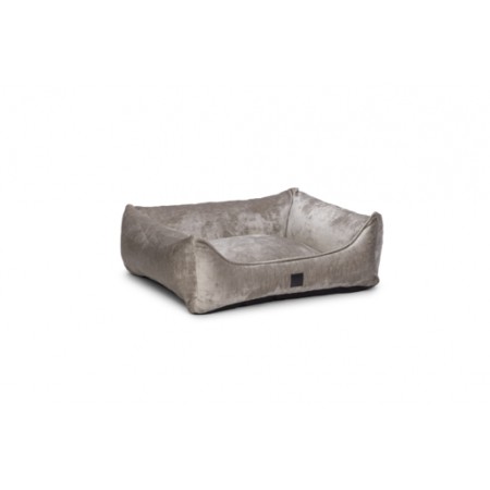 Designed by Lotte Soft Essence - Orthopedische Hondenmand - Licht Grijs - 80x70x27 cm 80X70X27