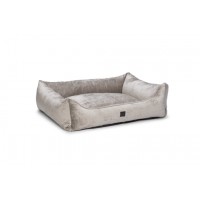 Designed by Lotte Soft Essence - Orthopedische Hondenmand - Licht Grijs - 95x80x30 cm 95X80X30