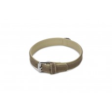 Beeztees Comfort - Halsband Hond - Leer - Grijs - 45 cm x 22 mm 
