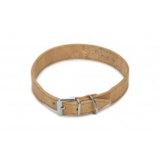 Beeztees Cork - Halsband Hond - Leer - Naturel - 55 cm x 30 mm 4