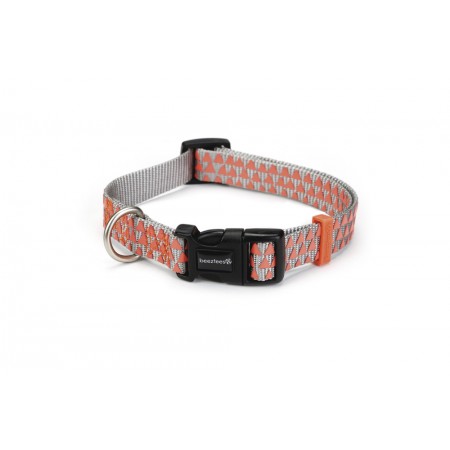 Beeztees Triangle - Halsband Hond - Lichtgrijs - 26-40 cm 26-40 