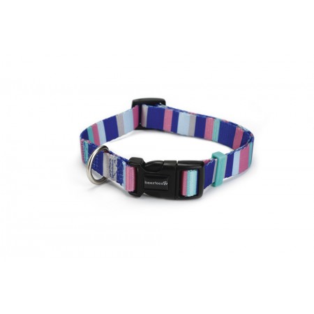 Beeztees Stripes - Halsband Hond - Multi - 35-50 cm 35-50 CM X 2
