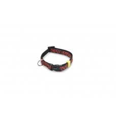 Beeztees Scribbles - Halsband Hond - Zwart - 20-30 cm 20-30 CM X