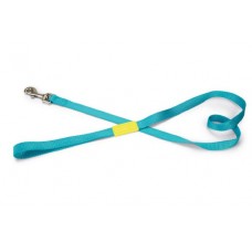 Beeztees Uni - Hondenriem - Nylon - Licht Blauw - 120cmx20mm 120 CM X 20 MM