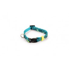 Beeztees Memphis - Halsband Hond - Nylon - Licht Blauw - 20-30cmx10mm 20-30 CM X 10 MM