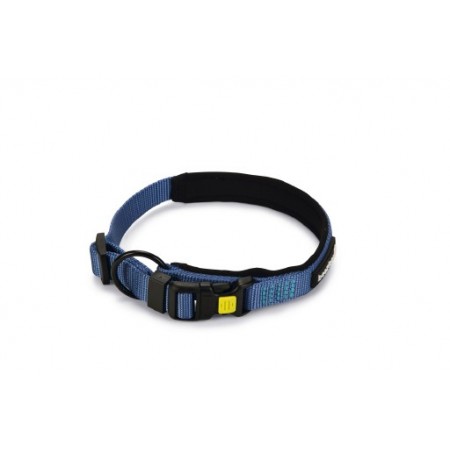 Beeztees Parinca Premium - Hondenhalsband - Nylon - Blauw - 40-45 cm x 20 mm 40-45 CM X 20 MM