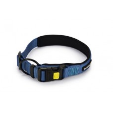 Beeztees Parinca Premium - Hondenhalsband - Nylon - Blauw - 55-60 cm x 30 mm 55-60 CM X 30 MM