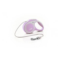 Flexi New Comfort - Hondenriem - Koord - Roze - XS - 3M XS, 3 MTR, MAX. 8 KG