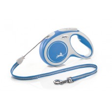 Flexi New Comfort - Hondenriem - Koord - Blauw - M - 5M M, 5 MTR, MAX. 20 KG
