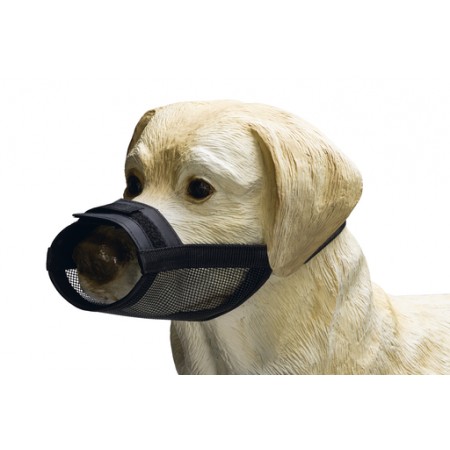 Beeztees Comfort Muilkorf - Hond - Maat S - Verstelbaar - Zwart - 17- 19,5 cm 17-19,5