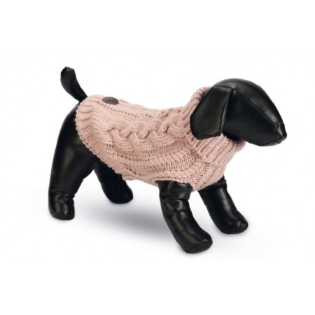 Designed by Lotte Haida - Hondentrui - Roze - Maat L - 32 cm Designed by Lotte Haida - Hondentrui - Roze - Maat L - 32 cm