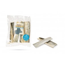 Beeztees Zalmhuid - Hondensnack - 50 gram 20x3.5x0.5