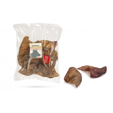 Beeztees Varkensoren - Hondensnack - Voordeel - Groot - 10ST 7x3.5x2