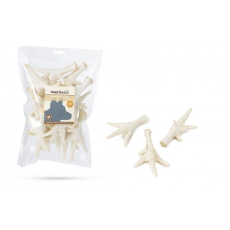 Beeztees Kippenpoten Gepoft - Hondensnack - 200 gram 200 GRAM
