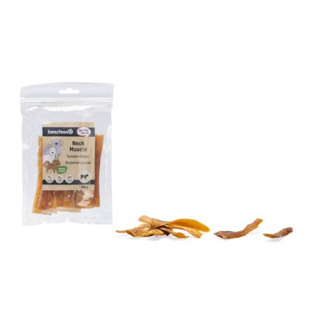 Beeztees Nekspier - Hondensnack - 200 gram INHOUD: 200 G