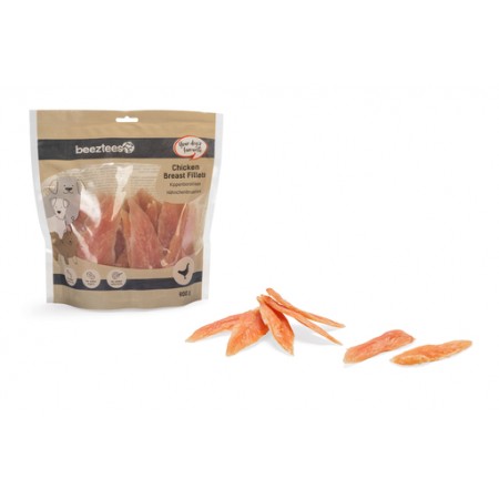 Beeztees Kippenborstfilets - Hondensnack - 900 gr 14X4X0,8CM
