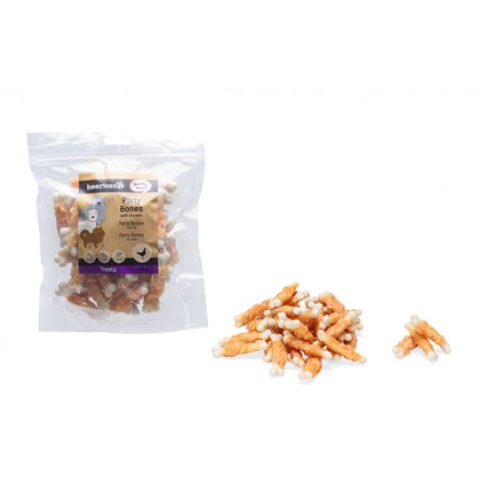 Beeztees Tasty Treats Party Bones met Kip - Hondensnack - 400 gram 7X2X2 Beeztees Tasty Treats Party Bones met Kip - Hondensnack - 400 gram 7X2X2