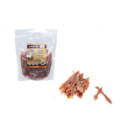 Beeztees Tasty Treats Eendenfilet - Hondensnack - 400 gram 12X2X1 Beeztees Tasty Treats Eendenfilet - Hondensnack - 400 gram 12X2X1