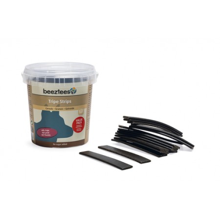 Beeztees Tripe Strips - Hondensnack - Voordeel - 500 gr 10x3x0.5 Beeztees Tripe Strips - Hondensnack - Voordeel - 500 gr 10x3x0.5