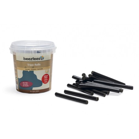 Beeztees Tripe Rolls - Hondensnack - Voordeel - 500 gr 10x1x1 Beeztees Tripe Rolls - Hondensnack - Voordeel - 500 gr 10x1x1