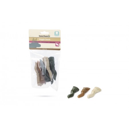 Beeztees Veggie Tandpasta Mix - Hondensnack - 10 cm - 8ST 2.5x1.5x10 Beeztees Veggie Tandpasta Mix - Hondensnack - 10 cm - 8ST 2.5x1.5x10