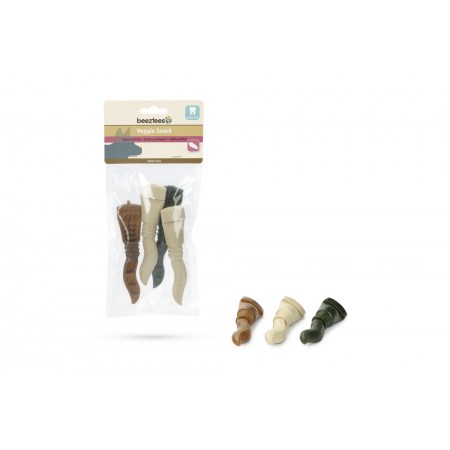 Beeztees Veggie Tandpasta Mix - Hondensnack - 13 cm - 4ST 3.5x2.5x13