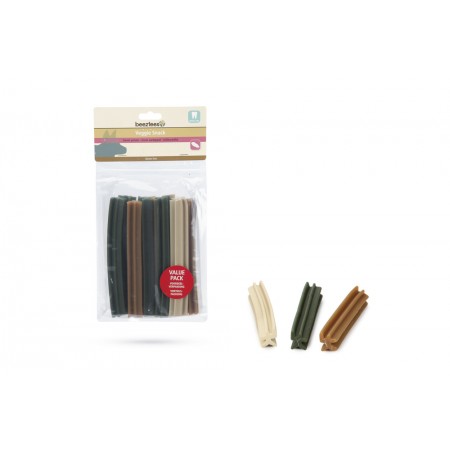 Beeztees Veggie Staaf Mix - Hondensnack - 18 cm - 500 gram 18x2.5x2.5 Beeztees Veggie Staaf Mix - Hondensnack - 18 cm - 500 gram 18x2.5x2.5