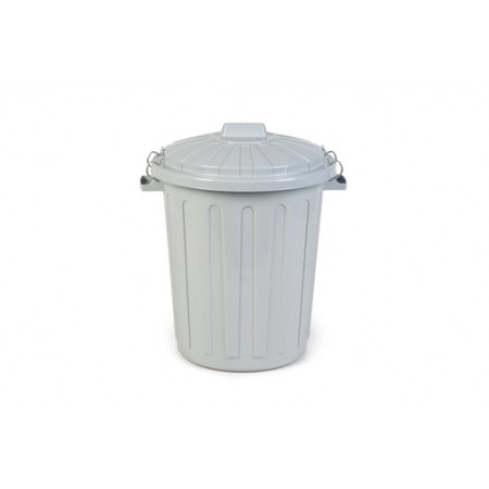 Curver Voederton - Voedselcontainer Hond - Lichtgrijs - 70L - 25-30Kg 49.5x57x65.5