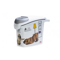 Curver - Voedselcontainer Hond - Wit - 15L - 6kg INHOUD 15 LTR