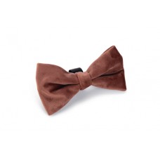 Designed by Lotte Hondenstrik Zaza - Halsband Hond - Velvet - Roze - 12x7x2 cm 12x7x2