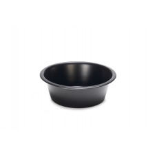Designed by Lotte Eetbak voor Milani - Hondenvoerbak - Roestvrij staal - Zwart - 21x21x7,5cm - 1570 ml 21X21X7,5