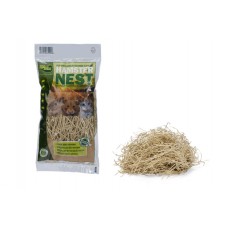 Zoobest Nestmateriaal - Knaagdier - Gras Papier - 30 gr 4X16X33