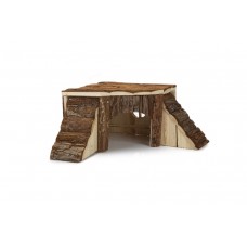Beeztees Forest Hoekhuisje - Knaagdierkooi - 35x35x16 cm 35X35X16