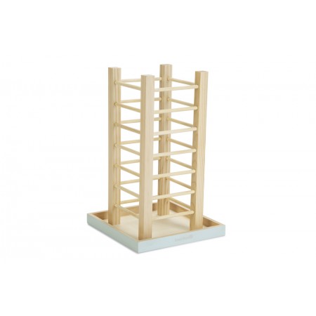 Beeztees Hooicontainer Denga - Knaagdier - Hout - 22x22x35cm 22X22X35
