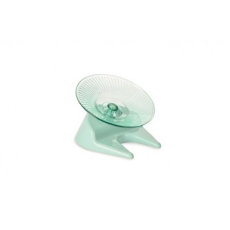 Beeztees Loopschijf Turano - Knaagdier - Plastic - Mint - 12,5cm 12,5 CM