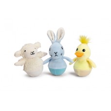 Beeztees Paas Wobblers - Kattenspeelgoed - Pluche - Assorti - 7x7x10 cm 7x7x10