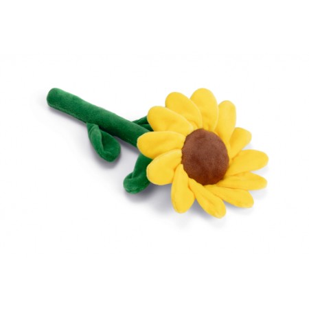 Beeztees Sunflower Sunny - Hondenspeelgoed - Pluche - Geel - 30x16,5x4 cm 30x16.5x4