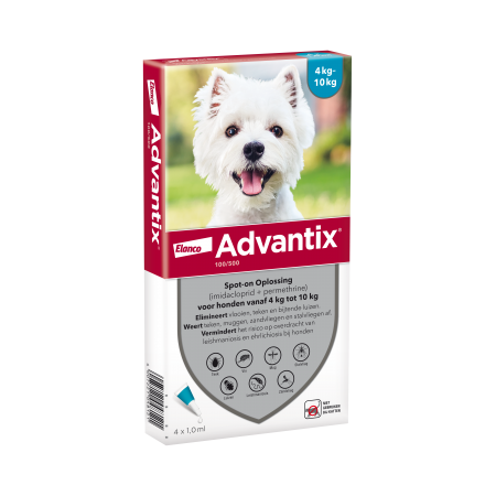 bayer Advantix 100 4 stuks