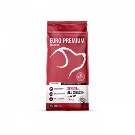 Euro-Premium senior chicken&rice 3kg