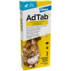 AdTab - kat kauwtablet >2,0-8,0kg 3tabl