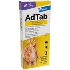 AdTab - kat kauwtablet 0,5-2,0kg 3tabl