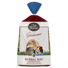 Deli Nature Rodelicious kruidenhooi korenbloem&brandnetel 600gr -